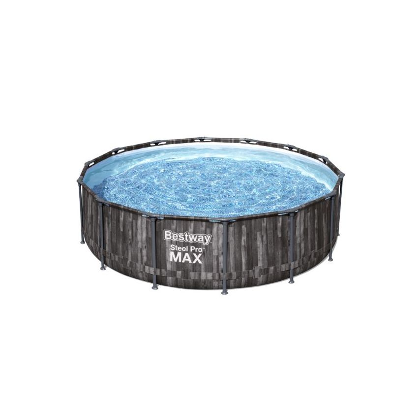 Bestway Poolset Steelpro Max Black 427x107cm