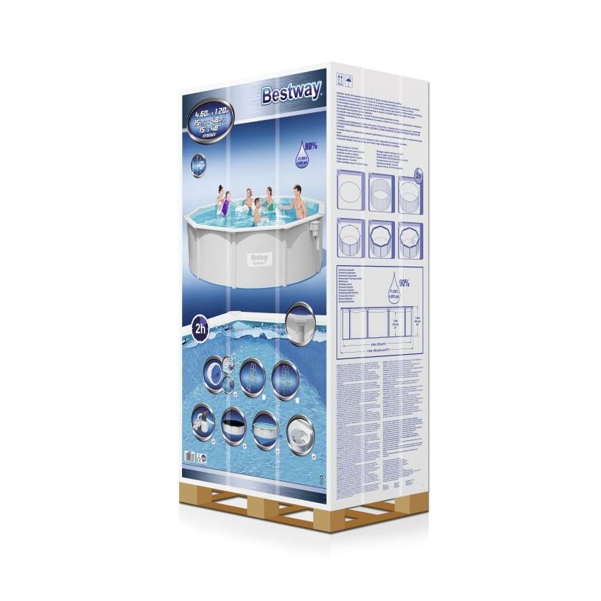 Bestway Hydrium Pool Set 460x120 cm