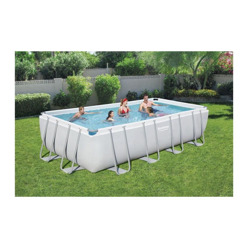 Bestway Pool Set Rectangular 549x274x122cm