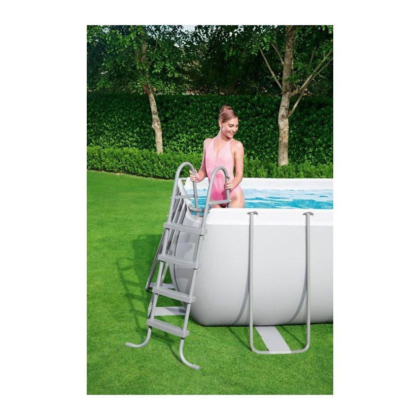 Bestway Pool Set Rectangular 549x274x122cm