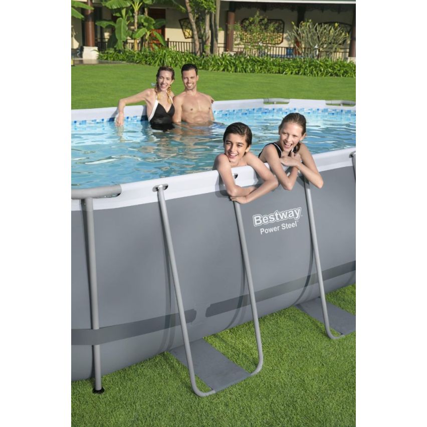 Bestway Pool set Power Steel Oval 549x274x122 cm