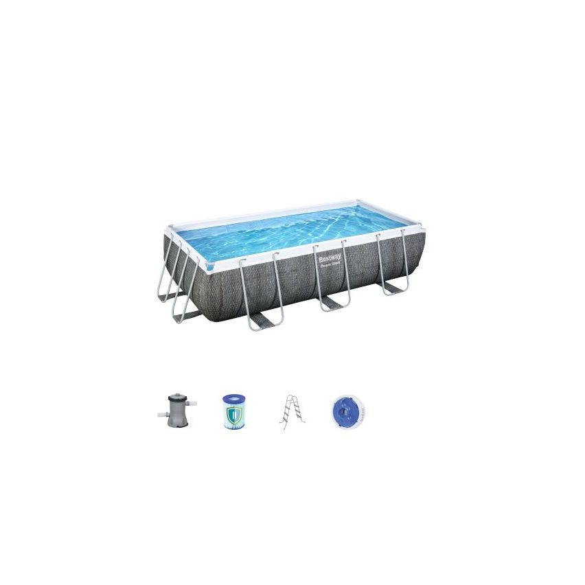 Bestway Poolset Powersteel 404x201x100cm