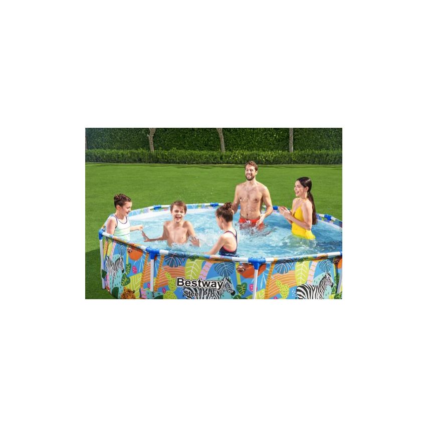 Bestway Pool Steelpro Safari 305x66cm