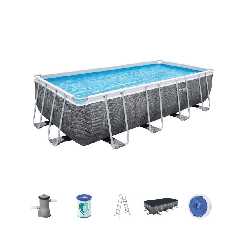 Bestway Poolset Powersteel 488x244x122cm