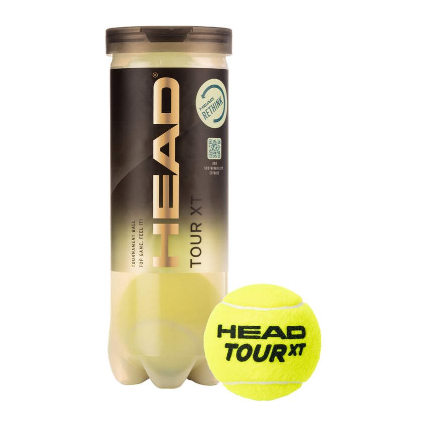 Head Tour Xt 3 Tennis Balls Single Can