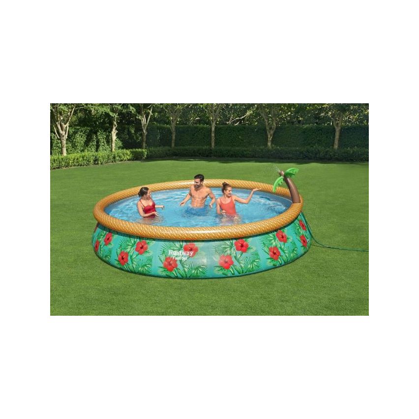 Bestway Fastset Poolset Paradis Palm 4.57m x 84cm