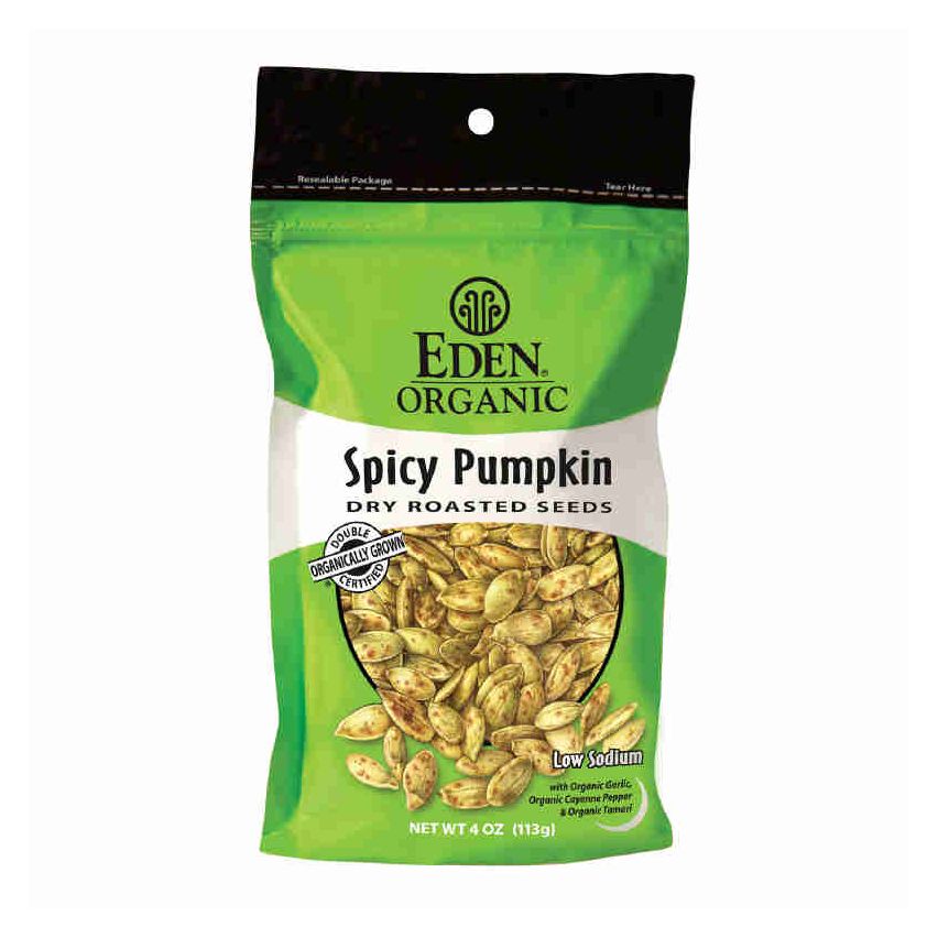 Eden Foods Organic Spicy Pumpkin Seeds, Organic 113g