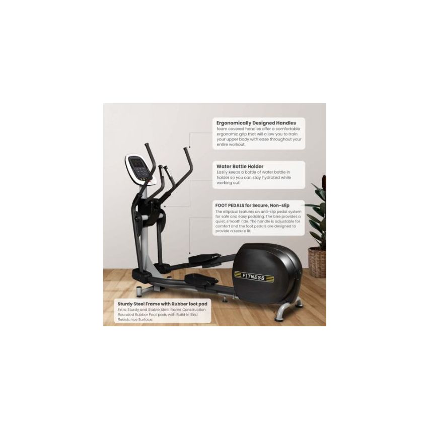 Sparnod Fitness SET-420 Commercial Elliptical Cross Trainer Machine