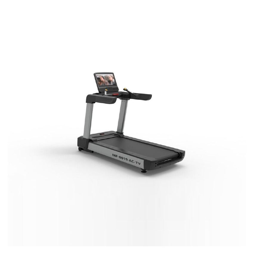 Marshal Fitness Heavy Duty Commercial Treadmill with Incline and TV - 10.0HP Motor