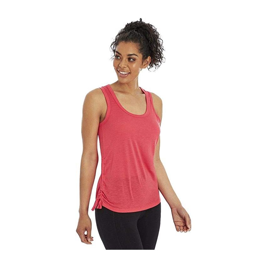 Marika Women's Margot Side Tie Tank -Sassy Pink