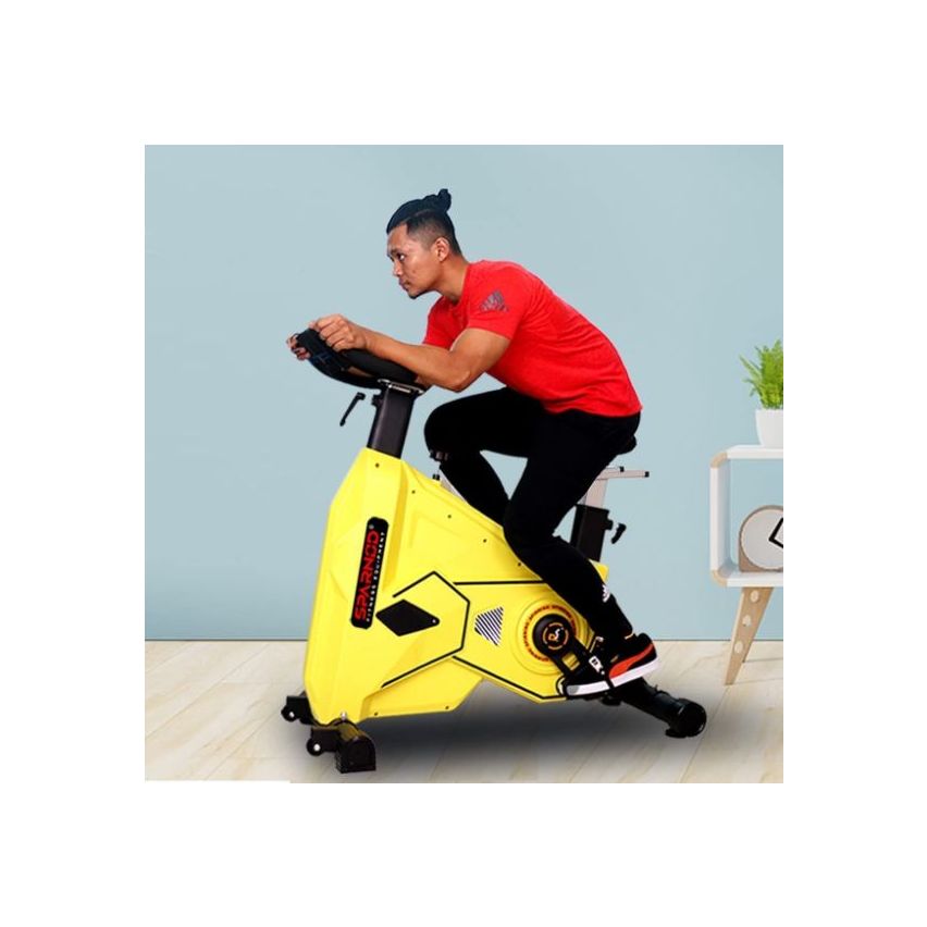 Sparnod Fitness SSB-16 Cardio Commercial Spin Bike 20kg Spin Wheel