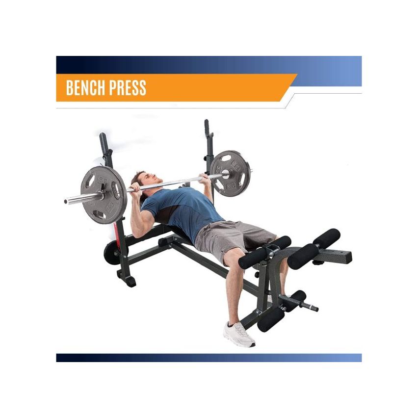 Sparnod Fitness SWB-65 /518GA - Heavy Duty Multifunction Weight Bench