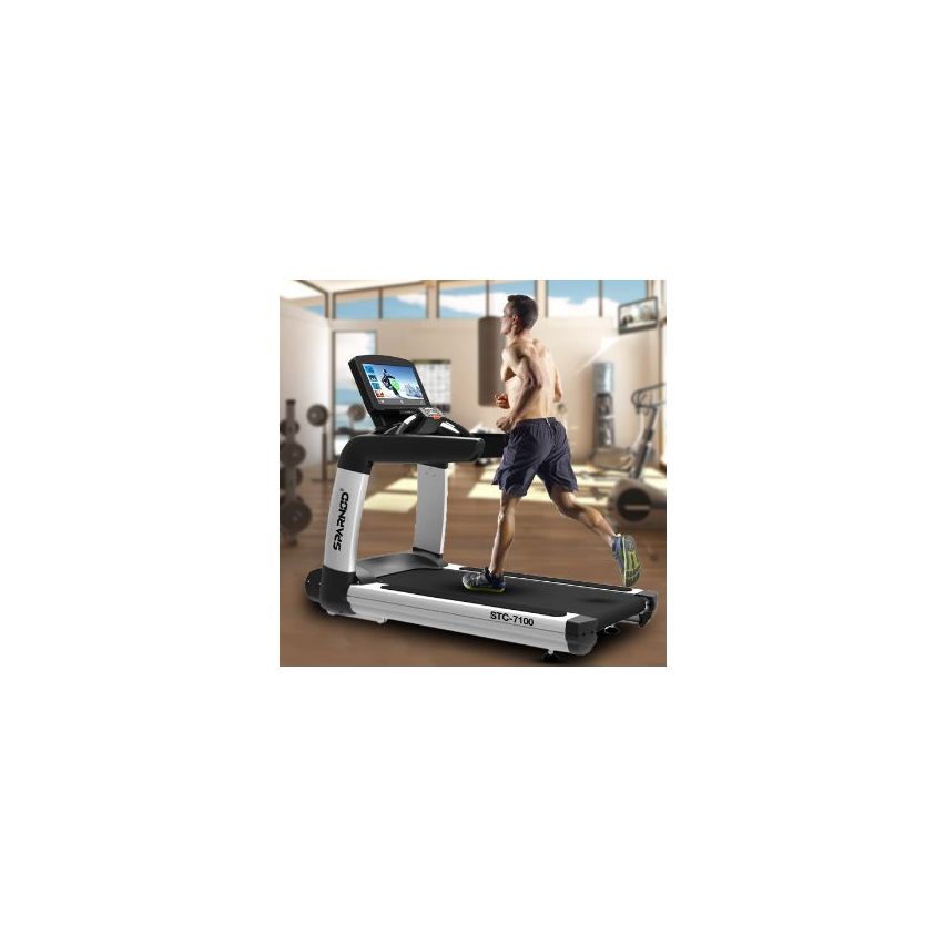 Sparnod Fitness (7 Hp Ac Motor) Heavy Duty Commercial Use Treadmill