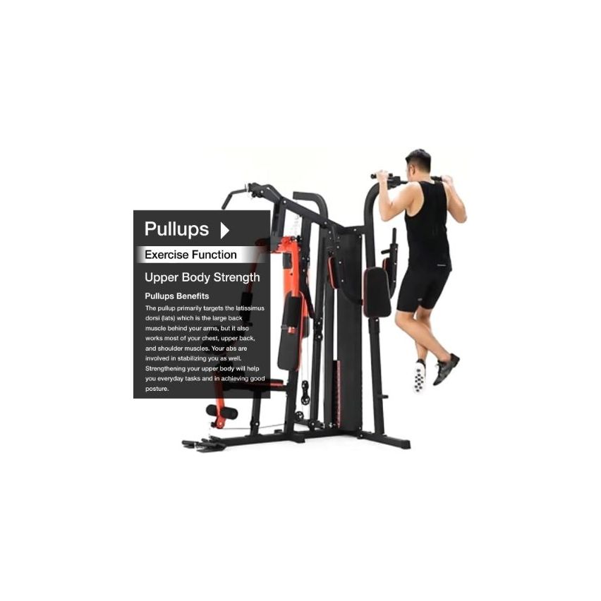 Sparnod Fitness SMG-15000 Three Station Multi-gym