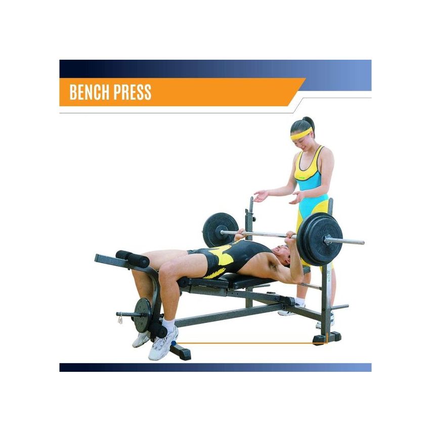 Sparnod Fitness SWB-65 /518GA - Heavy Duty Multifunction Weight Bench