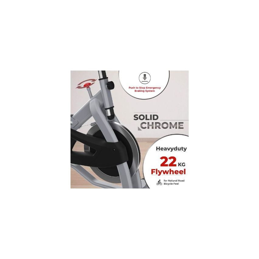 Sparnod Fitness SSB-122 / WNQ-318M2 Commercial Grade Spin Bike / Exercise Cycle