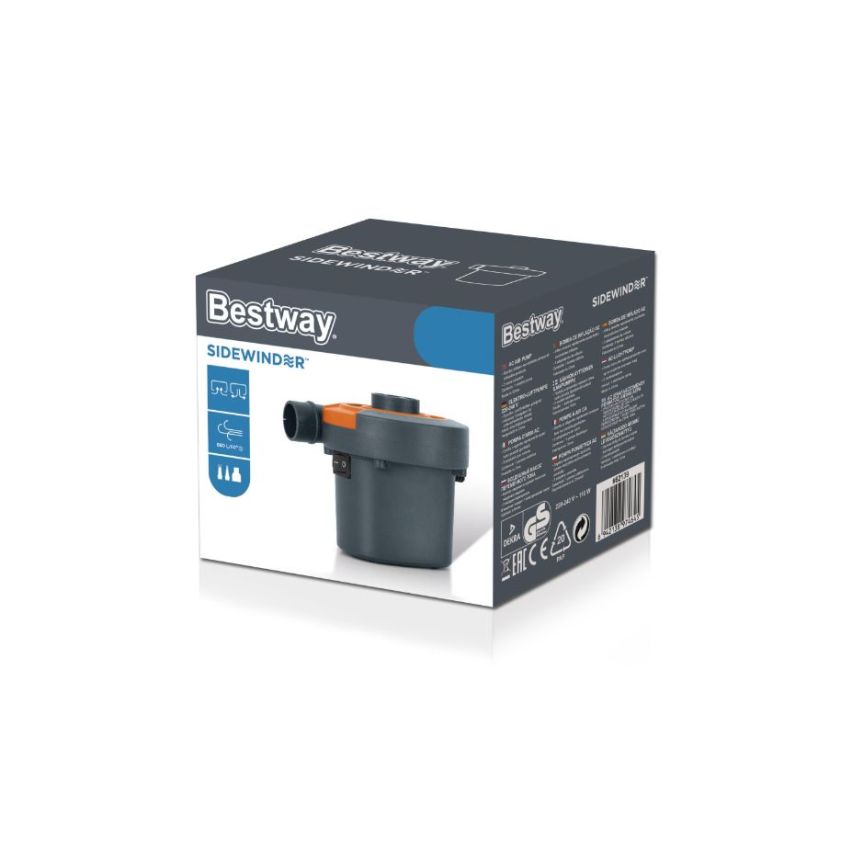 Bestway Airpump Ac Sidewinder - Gray