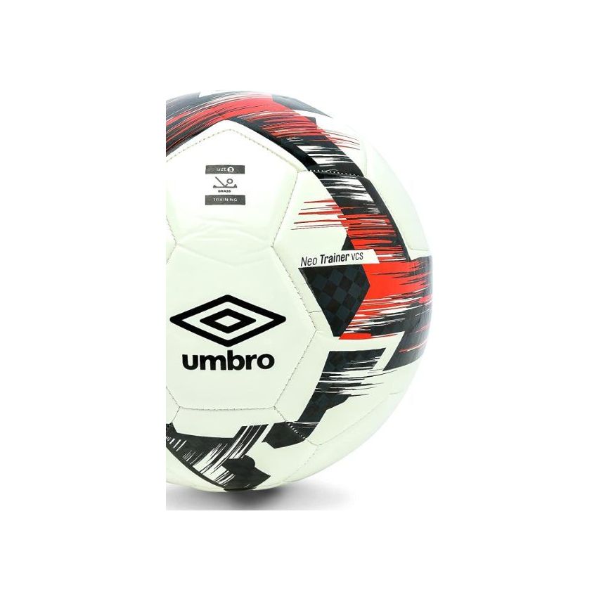 Umbro Neo Trainer Mini Ball White / Black / Toreador