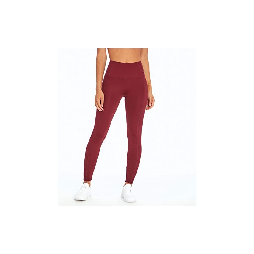 Marika Women's Ivanna Rib Ankle Legging -Heather Rose