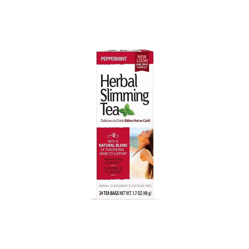 21st Century Herbal Slimming Peppermint Tea 24 Tea Bags