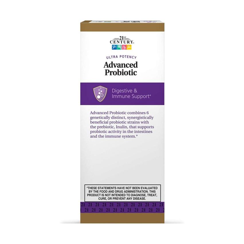 21st Century Advanced Probiotics 60 Capsules