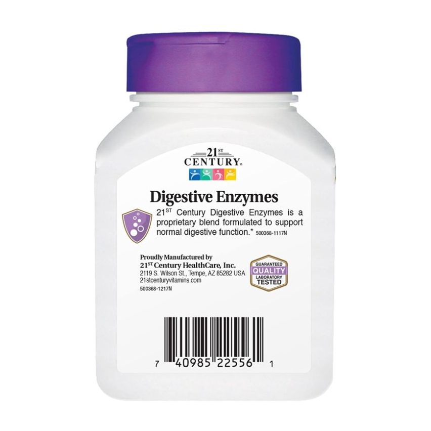 21st Century Digestive Enzymes 60 Capsules