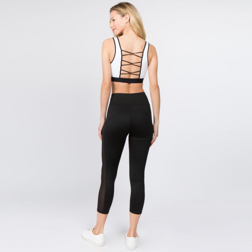 Judson & Co Women's high rise active leggings in black