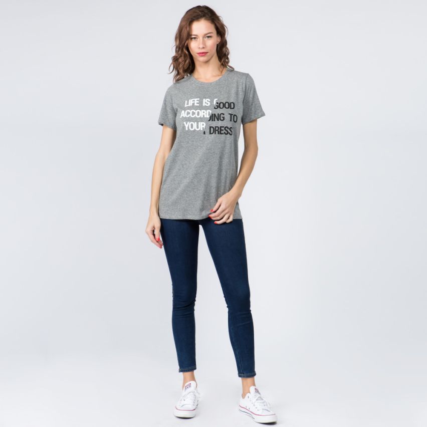 Women's Short Sleeve Boutique Graphic Tee