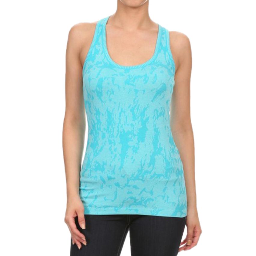 Judson & Co  Stella Elyse Women's Mineral Wash Racerback Tank Top