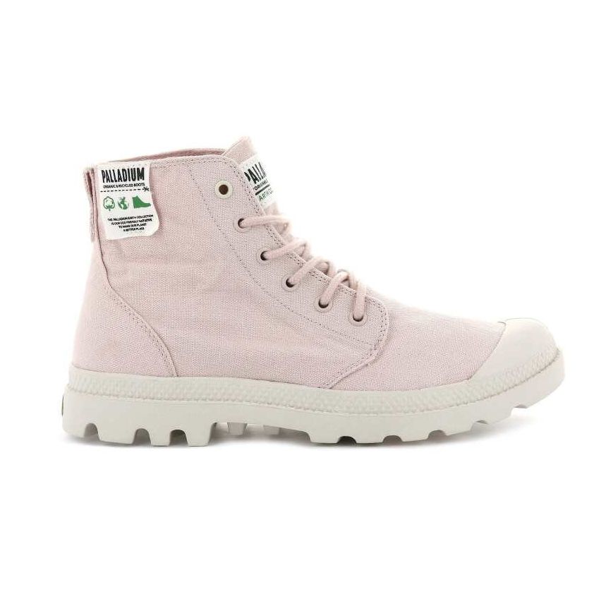 Palladium Pampa Hi Organic Peach Blush Shoes