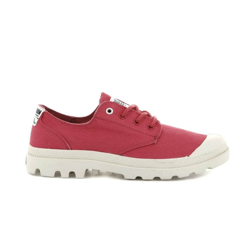 Palladium Pampa Ox Organic Clared Red Shoes