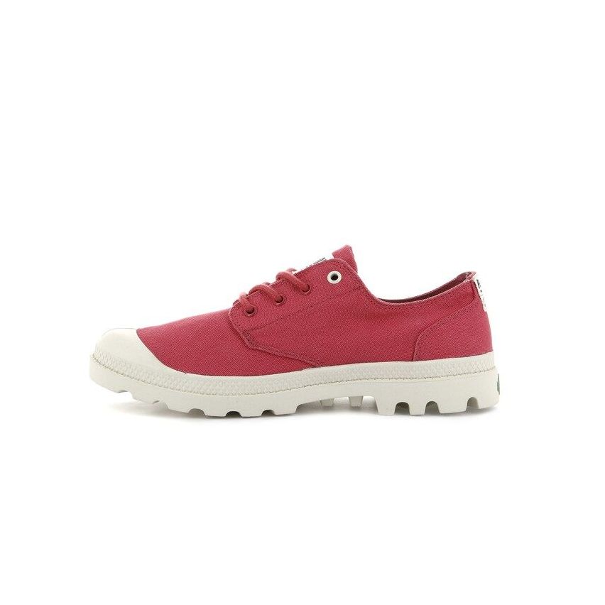 Palladium Pampa Ox Organic Clared Red Shoes