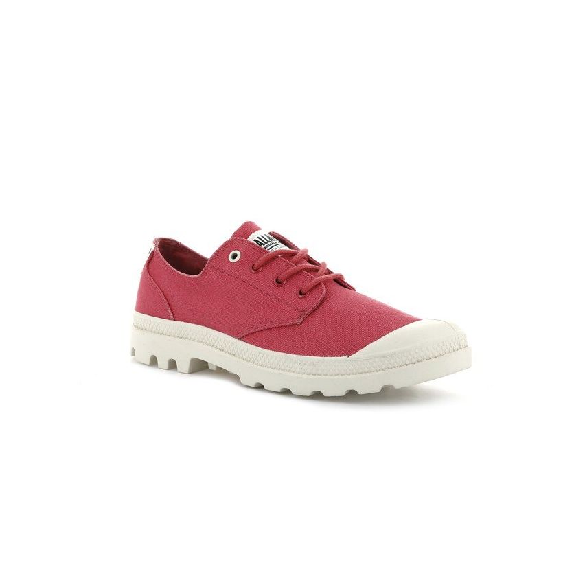 Palladium Pampa Ox Organic Clared Red Shoes