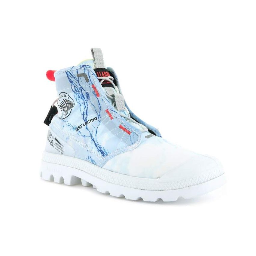 Palladium Pampa Travel Lite E Slacier Print Shoes