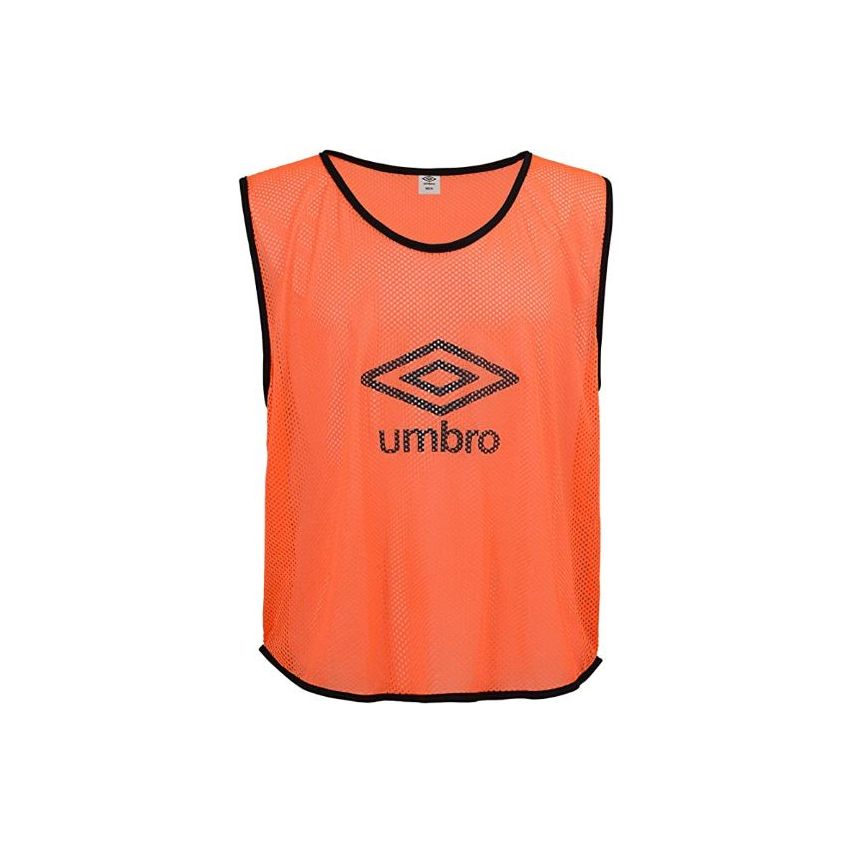Umbro Junior Training Bibs Jacket Flourorange/Black