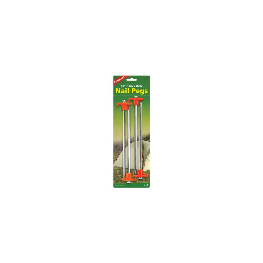 Coghlan’s 10 inch Nail Pegs - Pkg of 4