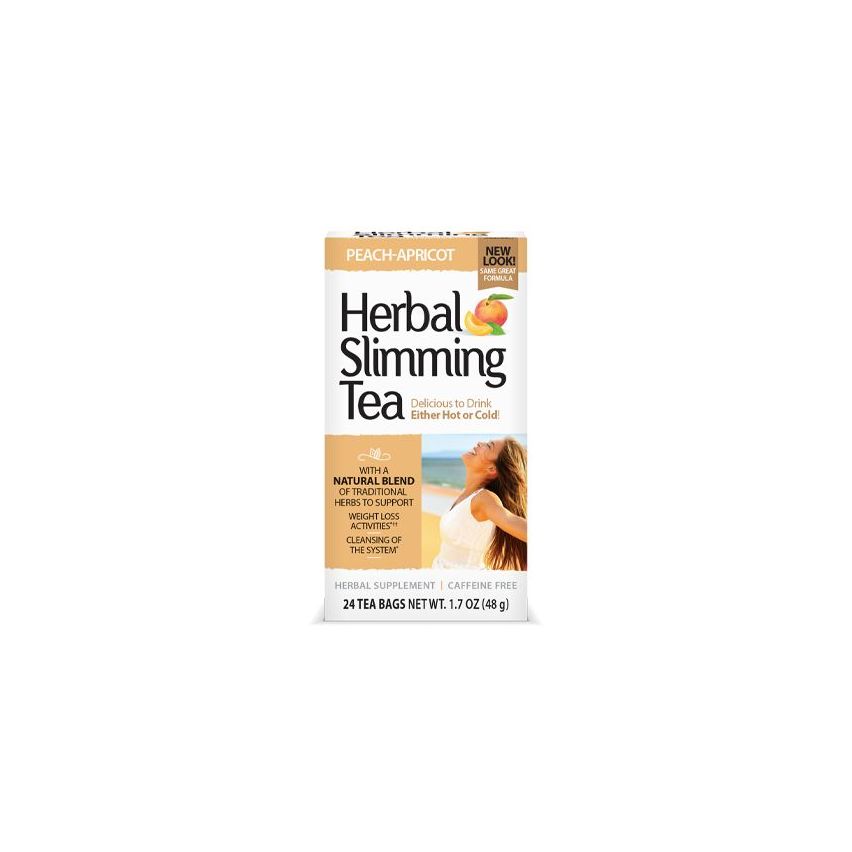 21st Century Herbal Slimming Peach-Apricot Tea 24 Tea Bags