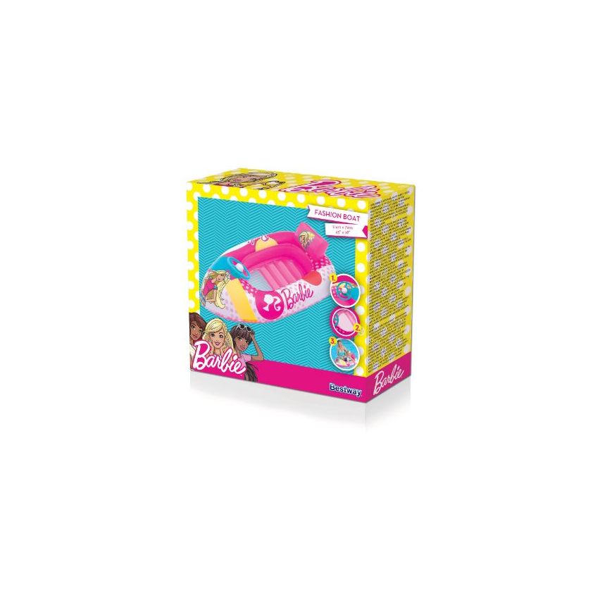 Bestway Barbie Beach Boat 114x71 cm