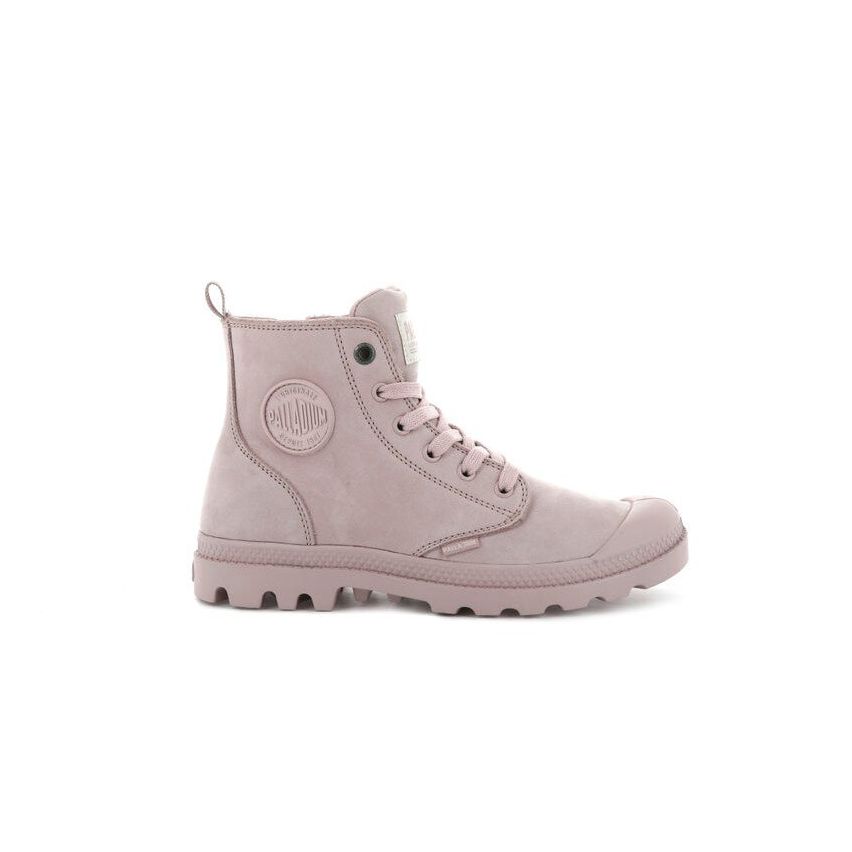 Palladium Pampa Hi Zip Nbk Rose Smoke Shoes