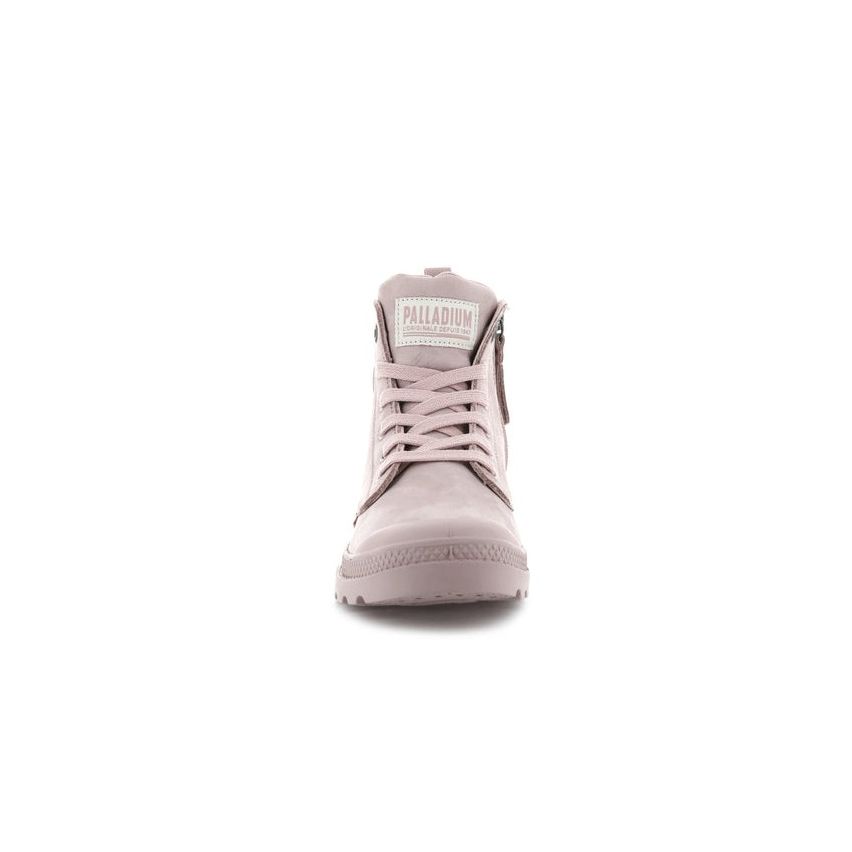 Palladium Pampa Hi Zip Nbk Rose Smoke Shoes