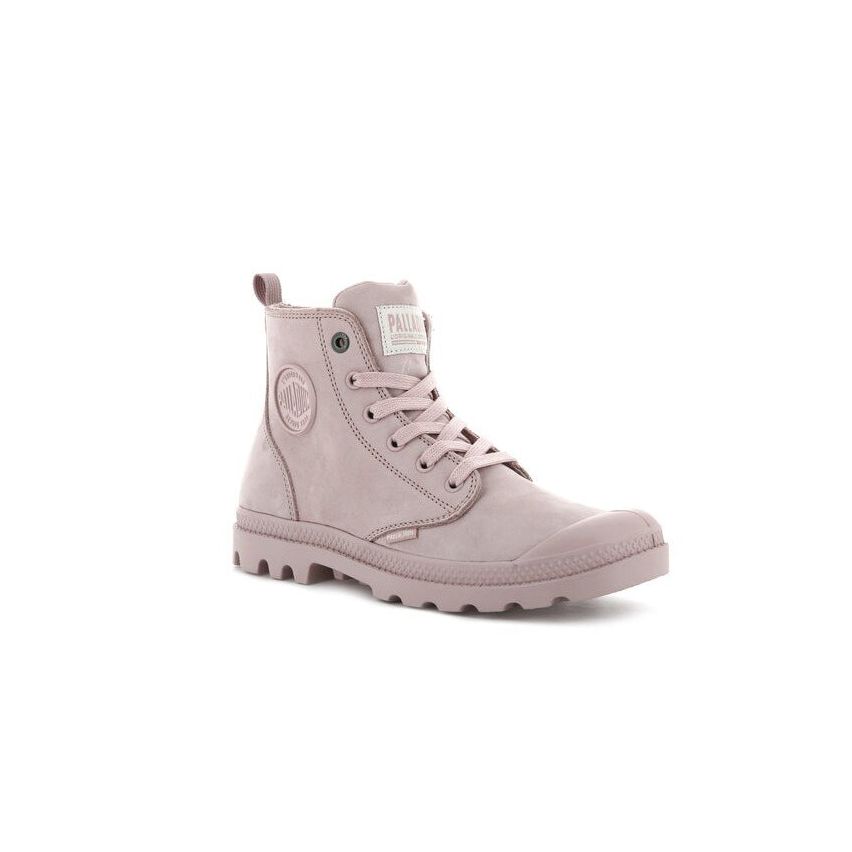 Palladium Pampa Hi Zip Nbk Rose Smoke Shoes