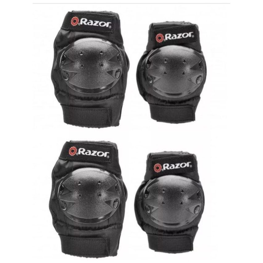 Razor Child Elbow & Knee Pads Black