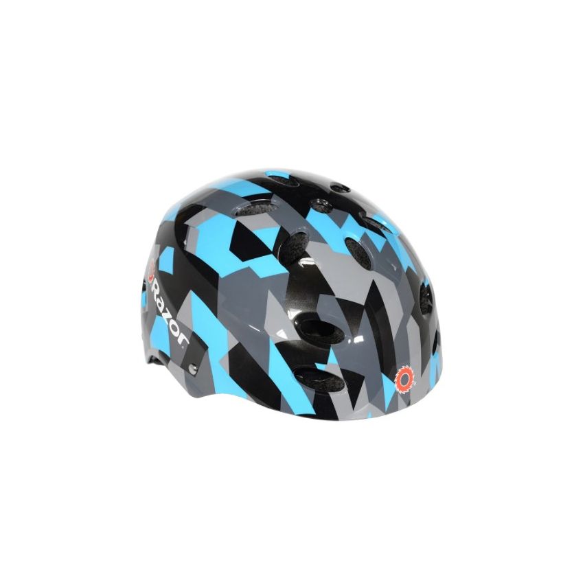 Razor Child Helmet Blue Geo V-17