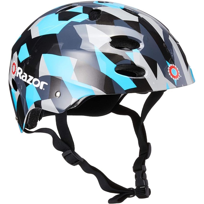 Razor Child Helmet Blue Geo V-17