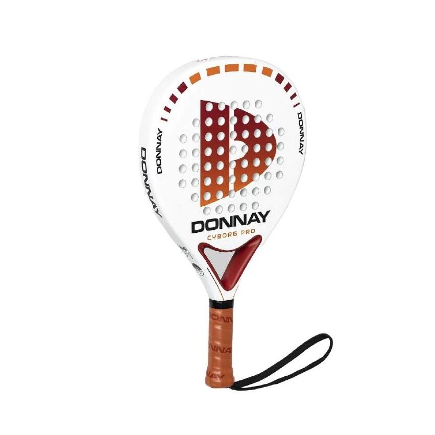 Donnay Cyborg Pro 18K Padel Racket - Iceman White