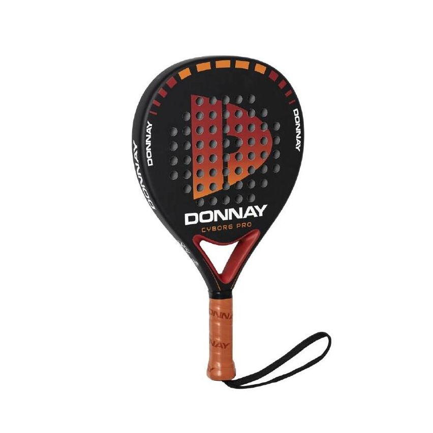 Donnay Cyborg Pro 18K Padel Racket - Pitch Black