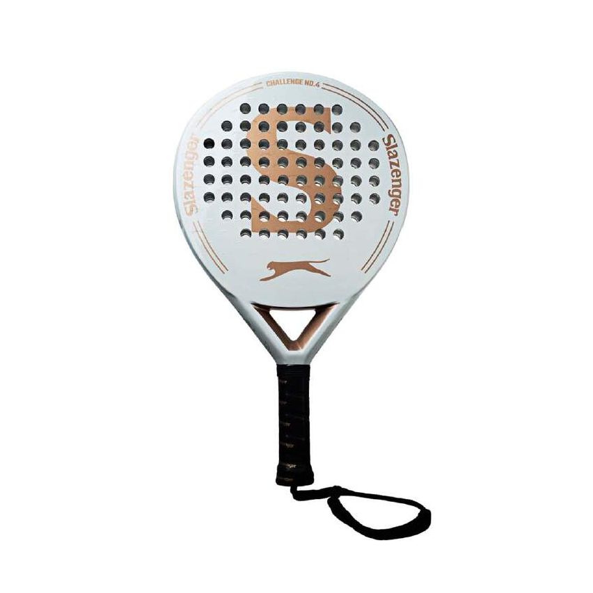 Slazenger Padel Racket Challenge No 4 Round 3K Karbon - Emerson White