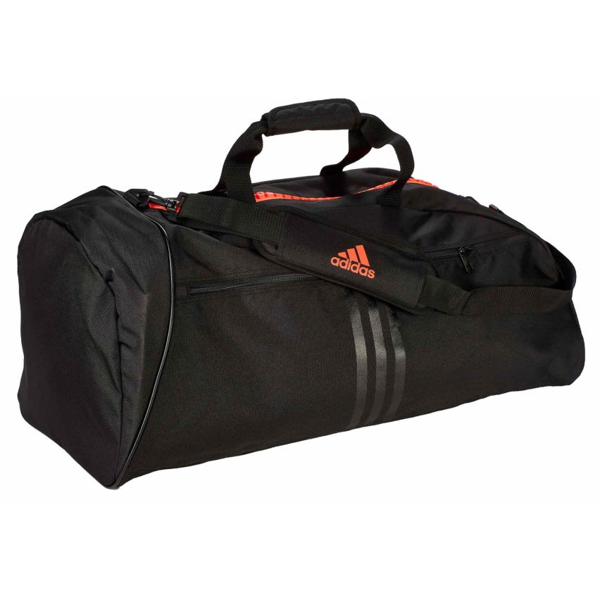 Adidas Training Bag - Black/Solar Red, M