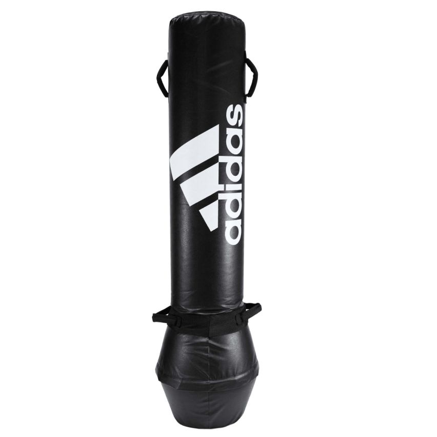 Adidas Power Tilt Freestanding Punching Bag - Black/White 34.5x119cm