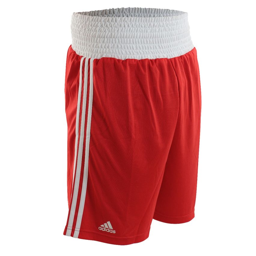 Adidas Men's Boxing Short - Red/White